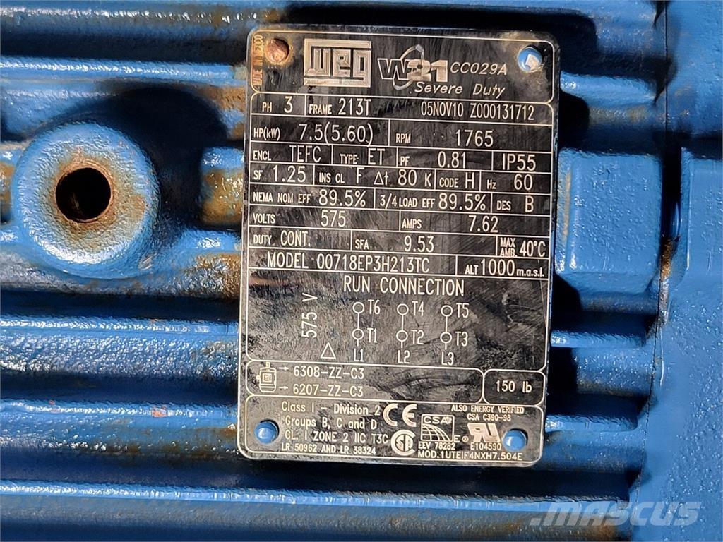 WEG 00718EP3H213TC Tööstusmootorid
