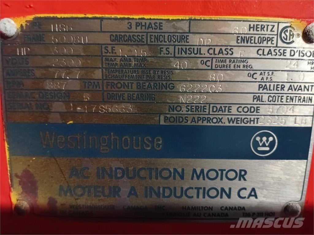 Westinghouse HSB Tööstusmootorid