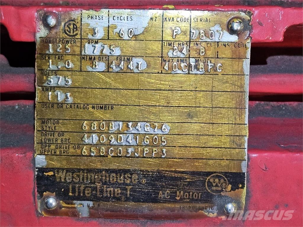 Westinghouse TBFC Tööstusmootorid
