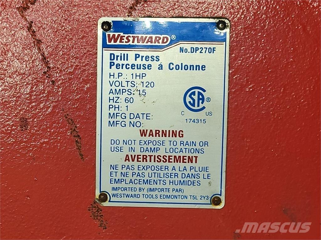 Westward DP270F Muud osad