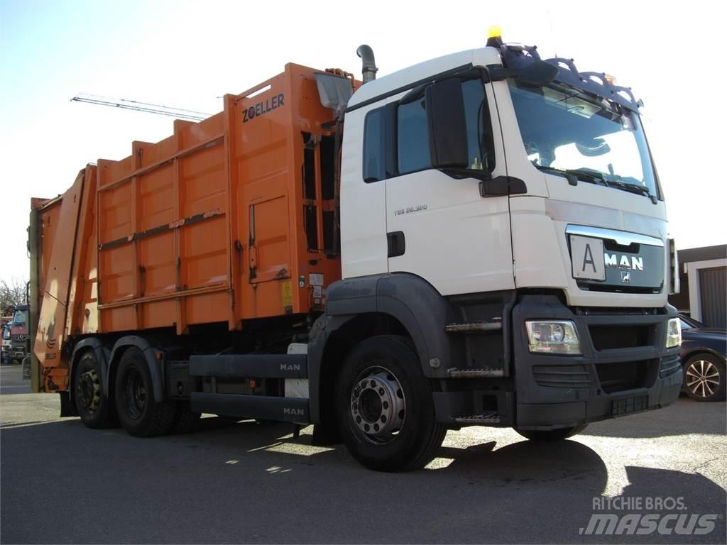 MAN 26320L TGS Prügiautod