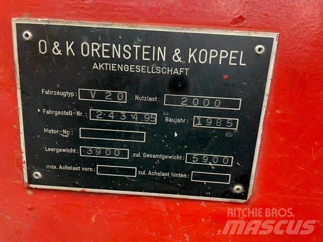 O&K V 20 Diiseltõstukid