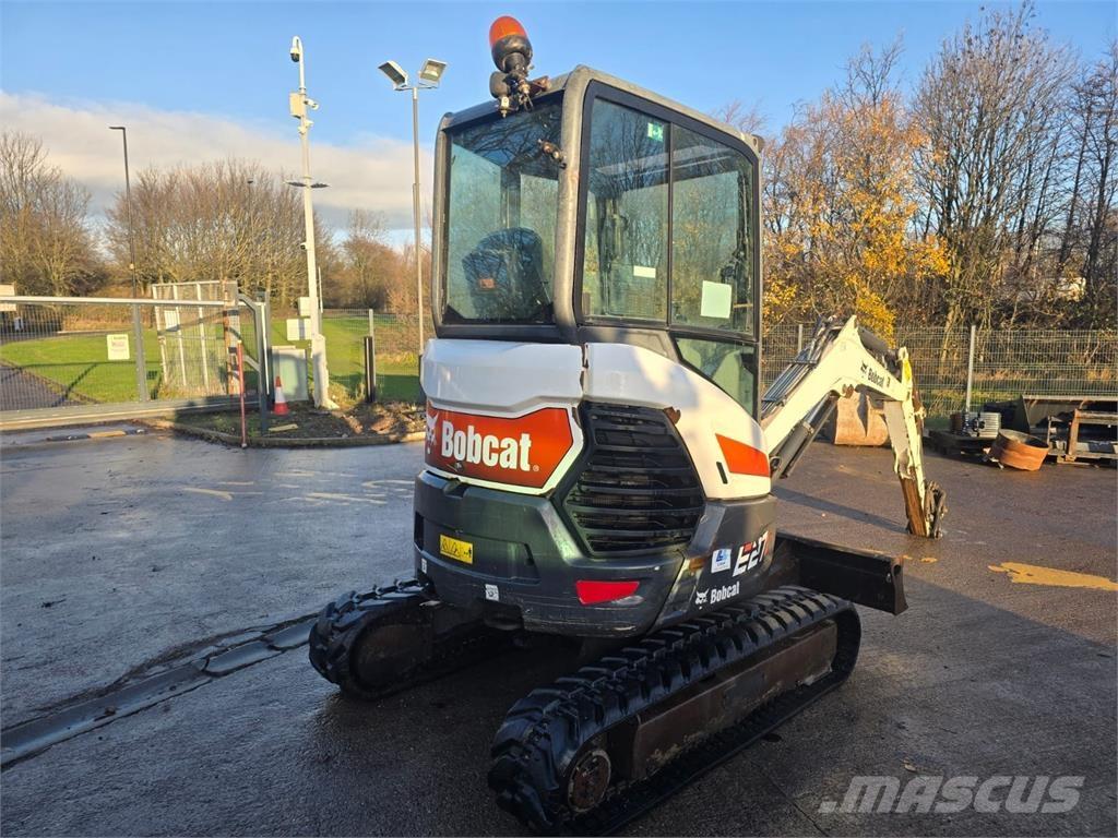 Bobcat E27 Excavator Roomikekskavaatorid