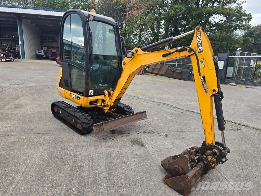 JCB 8018 Excavator Roomikekskavaatorid