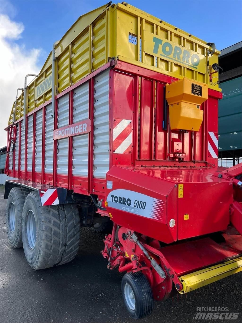 Pöttinger Torro 5100L Loomasööda vagunid