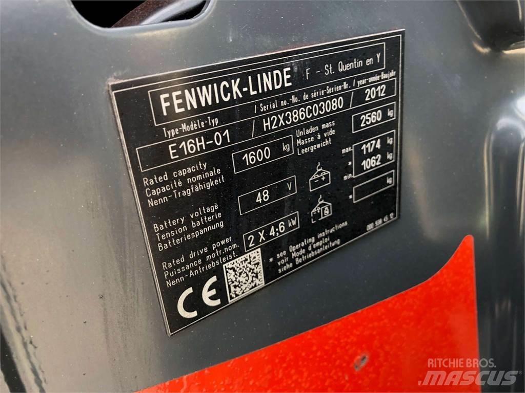 Linde E16H-01 Kahveltõstukid - muud