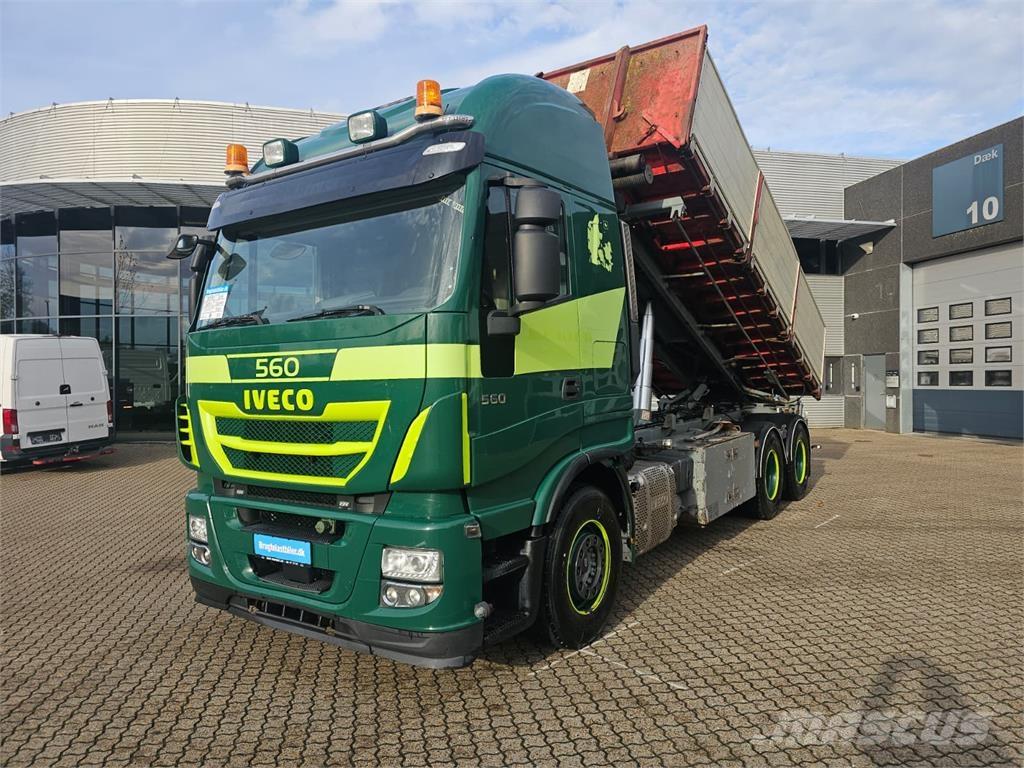 Iveco Stralis 560 6x4 Trossüsteemiga vahetuskere veokid