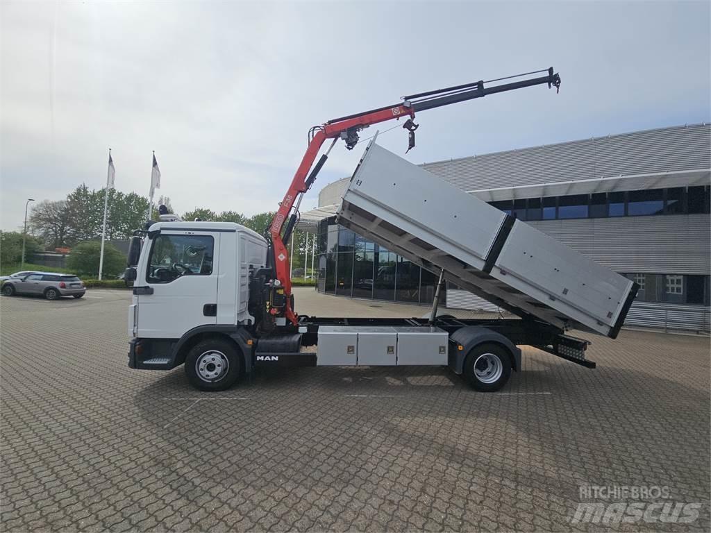 MAN TGL 10.220 Kraanaga veokid