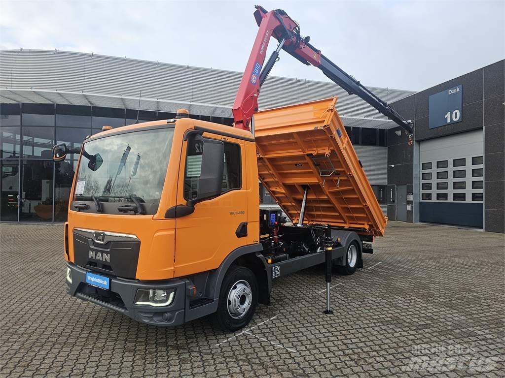 MAN TGL 8.220 Kraanaga veokid