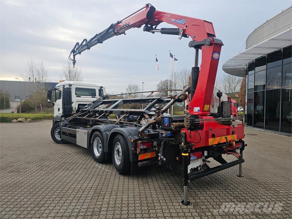 MAN TGS 26.400 6X2-4 Trossüsteemiga vahetuskere veokid