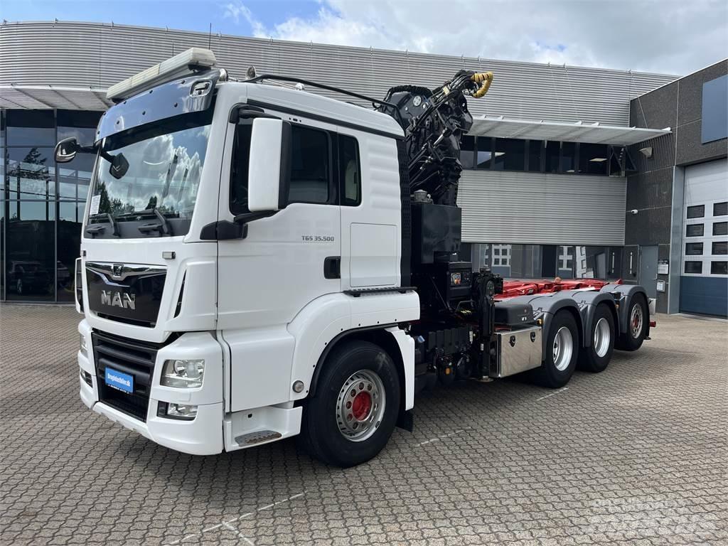 MAN TGS 35.500 8x4 Trossüsteemiga vahetuskere veokid