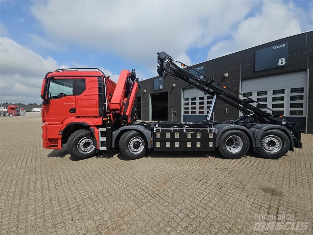 MAN TGS 35.540 8X2H-6 Trossüsteemiga vahetuskere veokid
