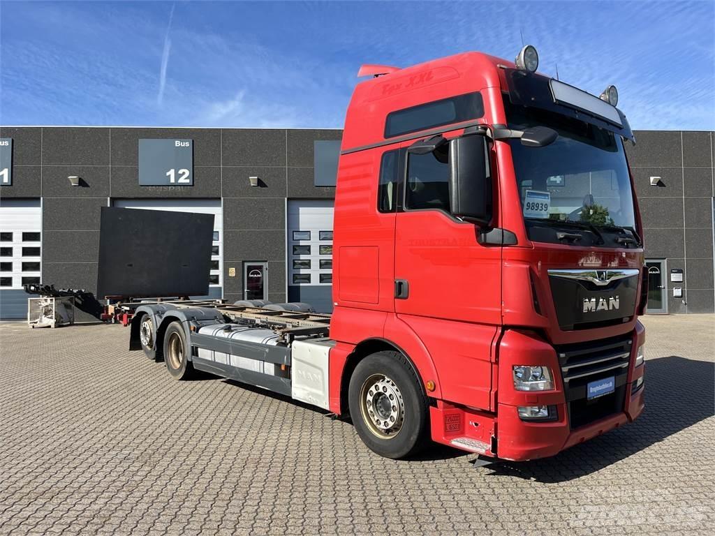 MAN TGX 26.500 6x2 Konteinerveokid
