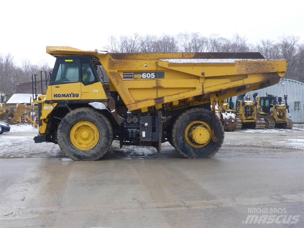 Komatsu HD605-7 Karjääriveokid