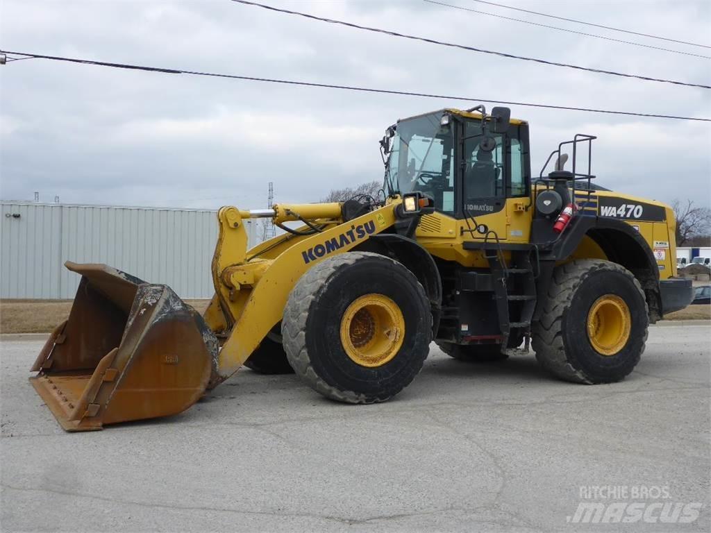 Komatsu WA470-8 Rataslaadurid