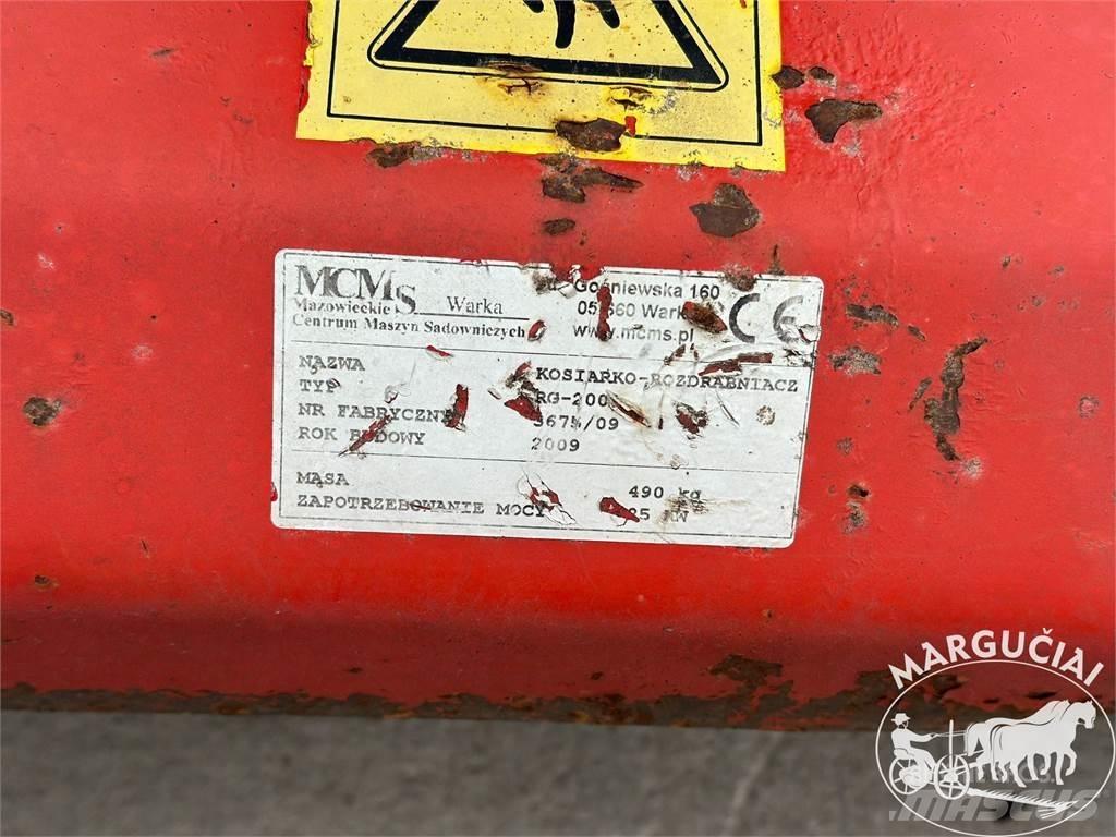 MCMS RG-200, 2 m. Muud põllumajandusmasinad