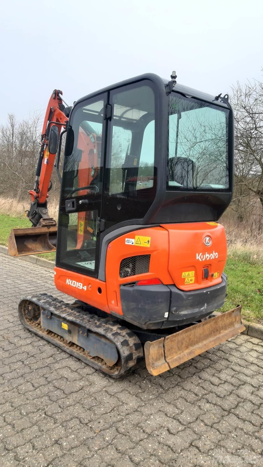 Kubota KX019-4 Miniekskavaatorid < 7 t