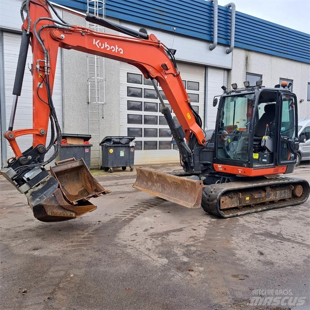 Kubota KX080-4 Miniekskavaatorid < 7 t