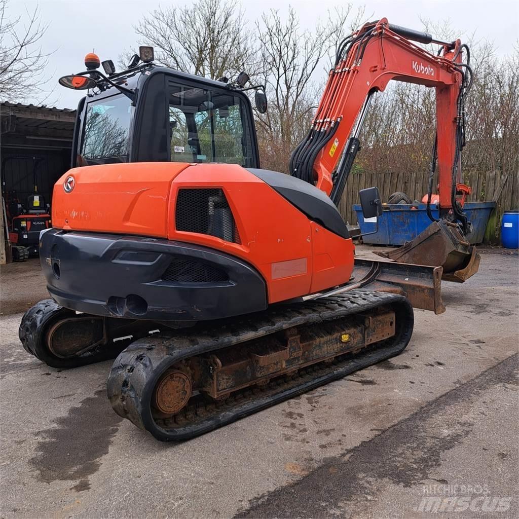Kubota KX080-4 Miniekskavaatorid < 7 t