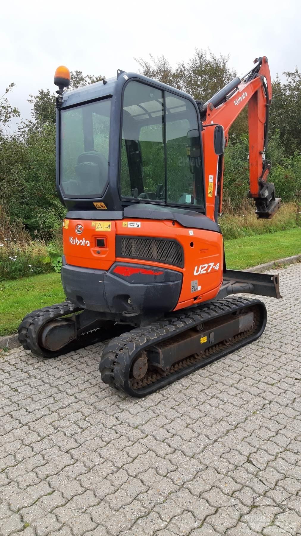 Kubota U27-3 Miniekskavaatorid < 7 t