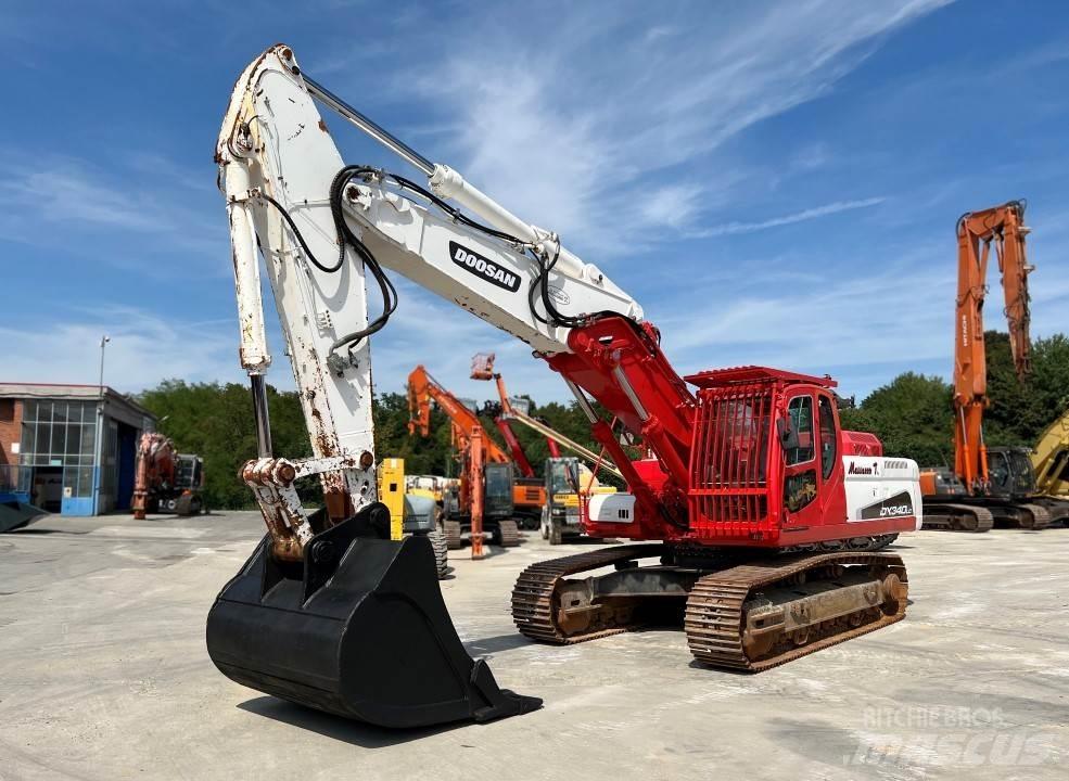 Doosan DX340 LC Roomikekskavaatorid