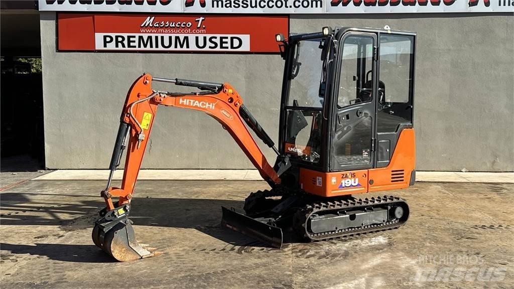 Hitachi ZX19-5A CR Roomikekskavaatorid