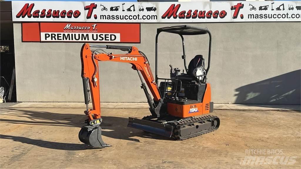 Hitachi ZX19U 5A YLR Miniekskavaatorid < 7 t