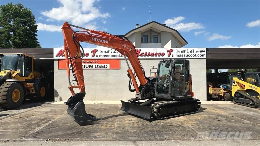 Hitachi ZX85USB-5A Väikeekskavaatorid 7t-12t