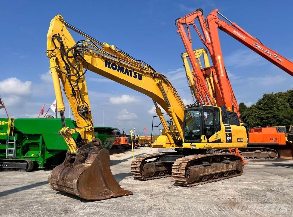 Komatsu PC490LC -11 Roomikekskavaatorid