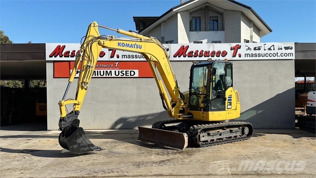 Komatsu PC80MR-5E Väikeekskavaatorid 7t-12t