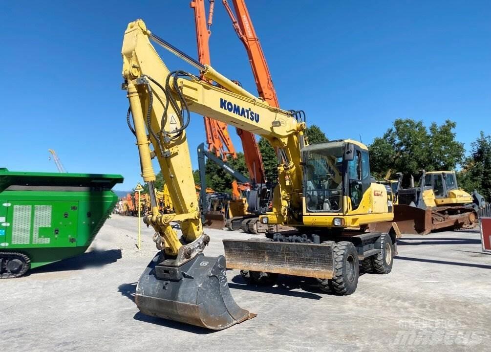 Komatsu PW200 7K Ratasekskavaatorid