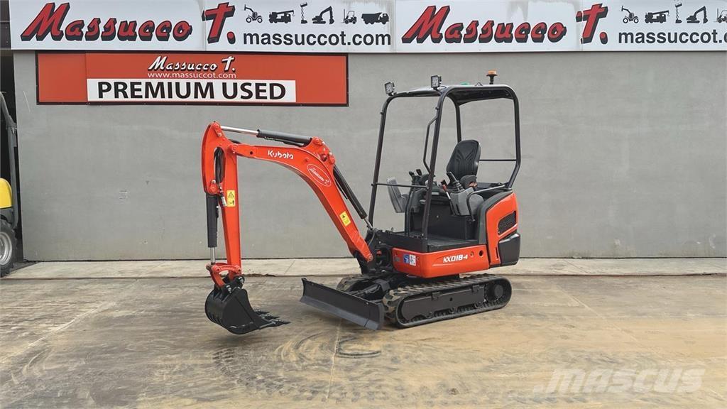 Kubota KX018-4 Miniekskavaatorid < 7 t