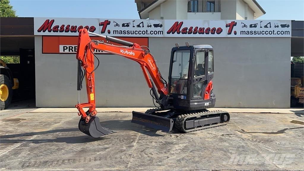 Kubota U35-3 Miniekskavaatorid < 7 t