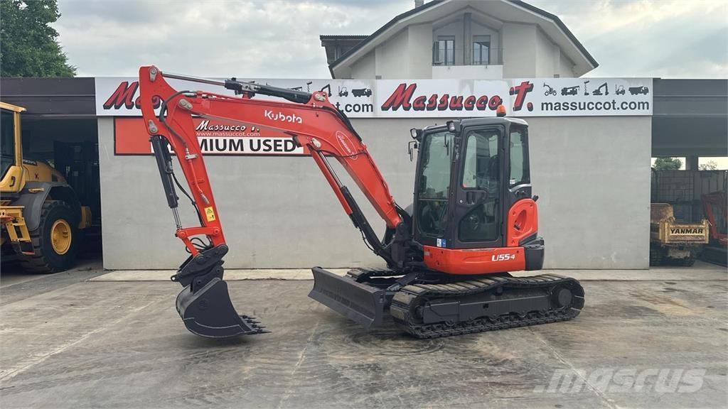 Kubota U55-4 Miniekskavaatorid < 7 t