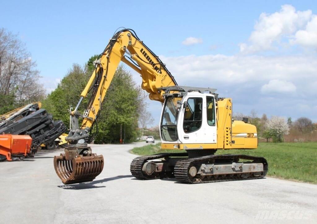 Liebherr R317 Litronic Ratasekskavaatorid