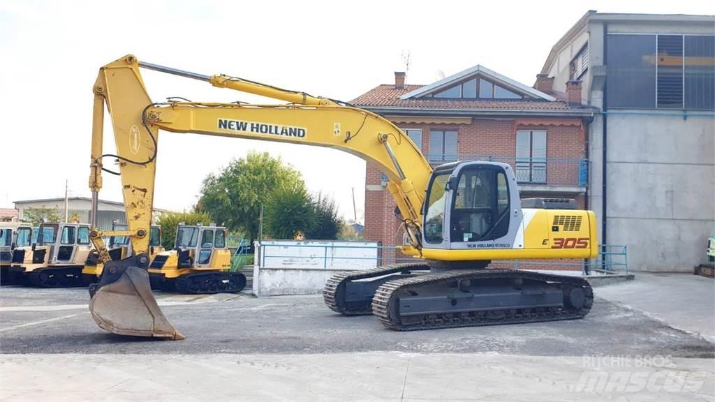 New Holland E305 Roomikekskavaatorid