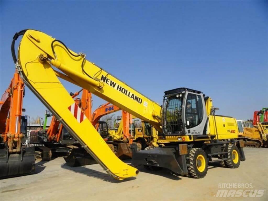 New Holland WE210 Ratasekskavaatorid