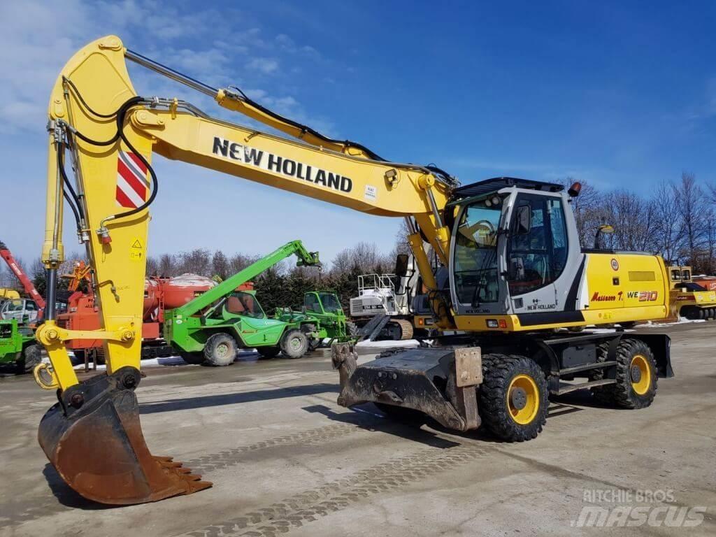 New Holland WE210 Ratasekskavaatorid