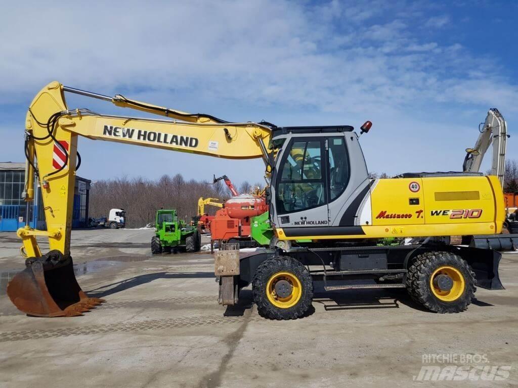 New Holland WE210 Ratasekskavaatorid