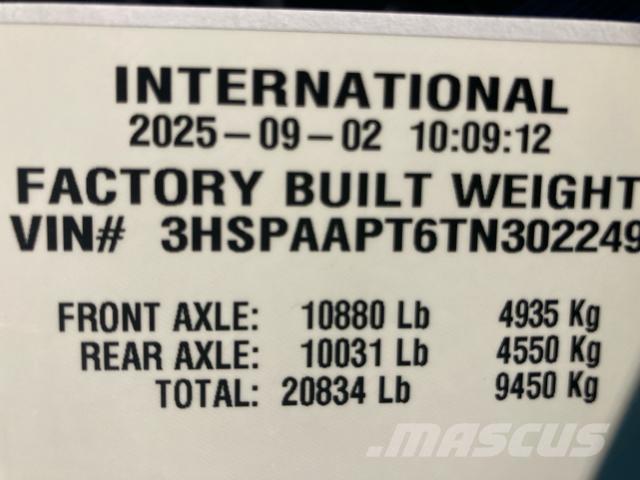 International HX Sadulveokid