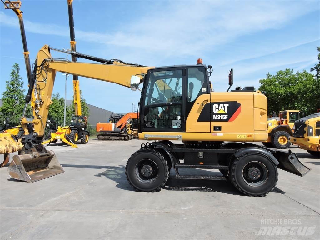 CAT M315 Ratasekskavaatorid