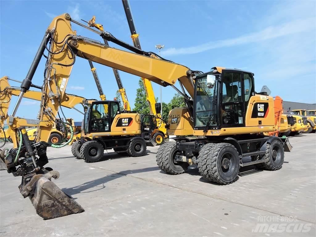 CAT M315 Ratasekskavaatorid