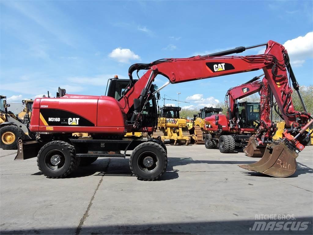 CAT M316D Ratasekskavaatorid