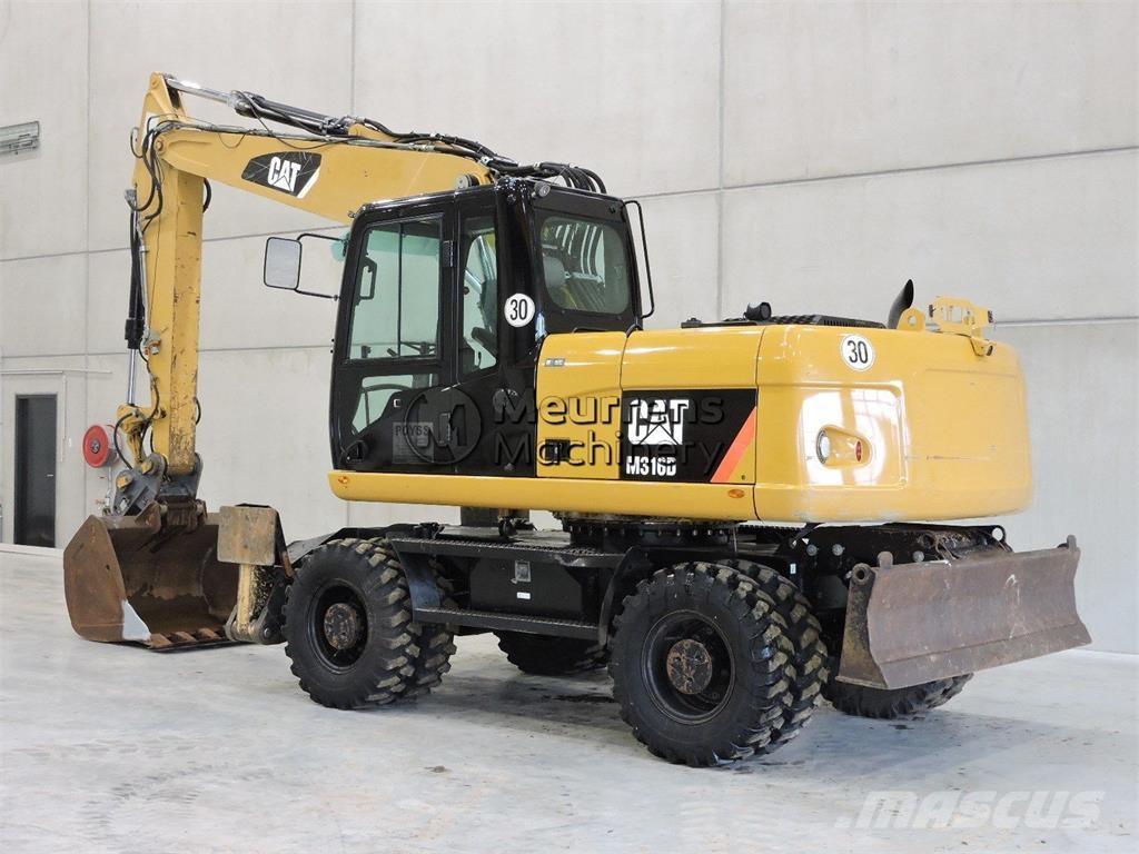 CAT M316D Ratasekskavaatorid