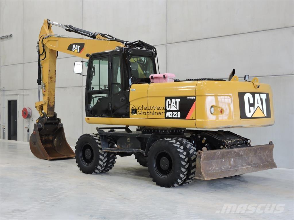 CAT M322D Ratasekskavaatorid