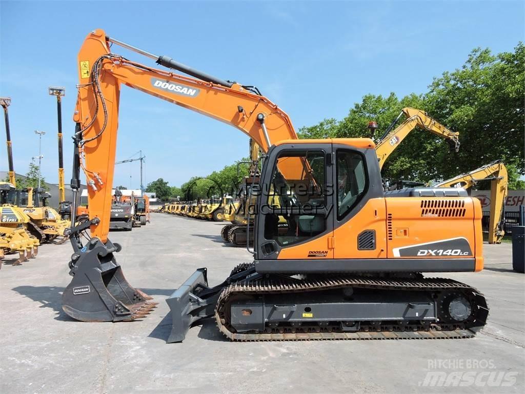 Doosan DX140LC Roomikekskavaatorid
