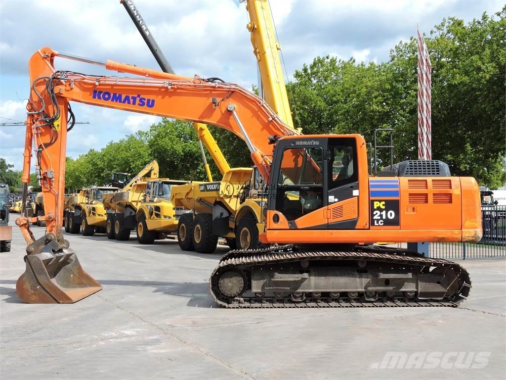 Komatsu PC210LC-10 Roomikekskavaatorid