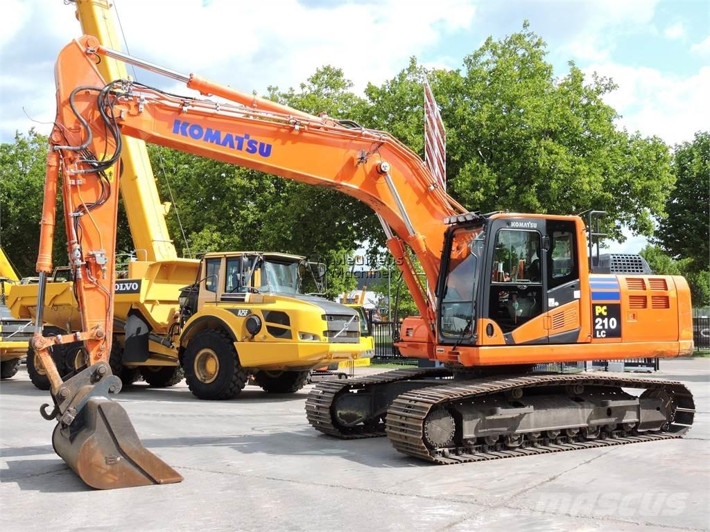 Komatsu PC210LC-10 Roomikekskavaatorid