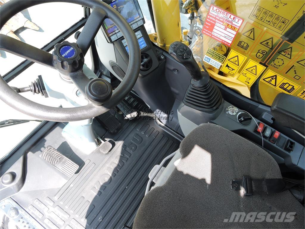Komatsu PW148 Ratasekskavaatorid
