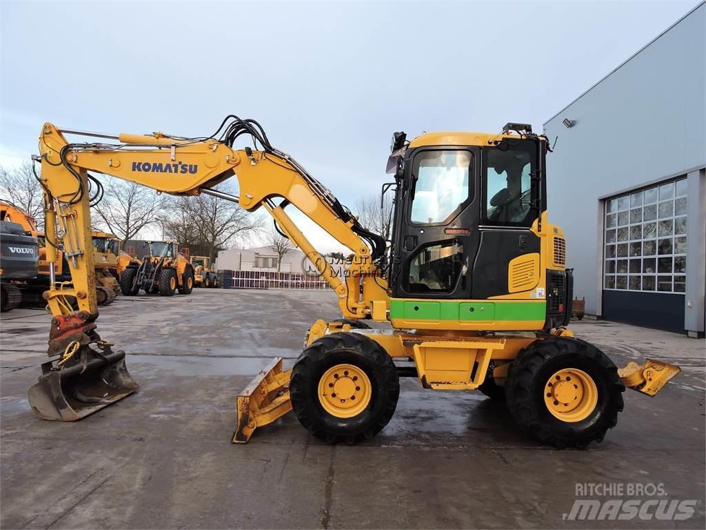 Komatsu PW98 Ratasekskavaatorid